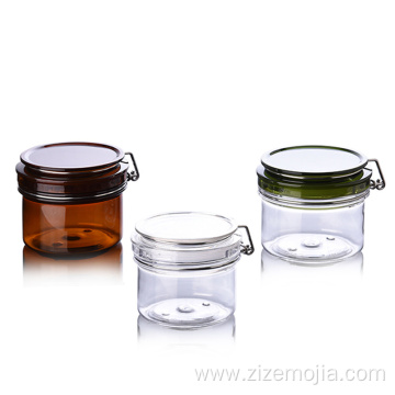 High quality plastic body lotion facial cream jar